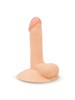 Реалистичный фаллоимитатор с широким основанием, 17 см DP02095