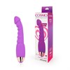 Перезаряжаемый вибромассажер с ребристой поверхностью COSMO, 17 см CSM23147