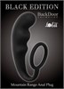 Чёрное эрекционное кольцо с анальным стимулятором Mountain Range Anal Plug 421801Lola