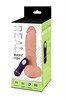 Фаллоимитатор с вибрацией и пультом управления REAL, 17 см RV10012