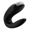 Вибратор для пар Satisfyer Double Fun с возможностью управления 4001692BLK