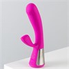 Розовый интерактивный вибратор Kiiroo Ohmibod Fuse, 18 см 17849