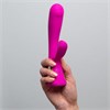 Розовый интерактивный вибратор Kiiroo Ohmibod Fuse, 18 см 17849