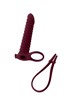 Вибронасадка для Двойного Проникновения Pure Passion Rori Wine Red 1205-02lola