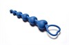 Синяя анальная цепочка Love Beam, 18 см 105510