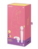 Универсальный вибромассажер Satisfyer Double Wand-er с дополнительными насадками 4001791WHT