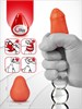 Красное яйцо-маструбатор Gvibe Gegg Red FT10554