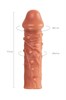 Насадка на член с отверстием для мошонки Cock Sleeve 002 Size L - 17,6 см CS.002-L