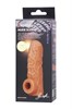 Открытая насадка-реалистик с подхватом мошонки Nude Sleeve M - 15,6 см NS 001-M