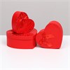 Набор коробок 3 в 1 сердца, красный, I Love You, 21 х 19 х 9 - 15.5 х 14 х 6 см 2664240