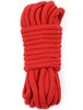Верёвка Fetish Bondage Rope для бондажа и декоративной вязки, красный, 10 м FT001A03Red