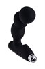 Стимулятор простаты Erotist Fourth, силикон, черный, 12,4 см 541304