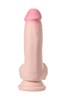 Реалистичный фаллоимитатор на присоске TOYFA RealStick Elite, TPR, телесный, 19 см, 4 см 982007-1