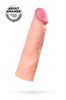 Насадка на пенис TOYFA A-Toys, SoftSkin, телесный, 16,5 см 863006 - фото 187284