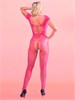Кетсьют розовый (боди-комбинезон) Cristina AME013PNK