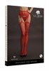 Красные чулки со стразами Suspender Rhinestone Pantyhose DES040REDOS