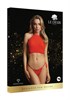 Красный топ и трусики со стразами Festive Rhinestone Top and Thong DCH001REDOS