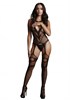Кетсьюит Suspender Bodystocking DES013BLKOS - фото 188510