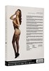 Чулки с поясом Shredded Suspender Pantyhose DES041BLKOS