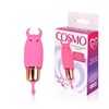 Силиконовый вибромассажер с рожками COSMO CSM23068