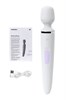 Универсальный вибромассажер Satisfyer Wand-er Woman (White/Chrome) 4001227