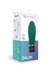 Мини вибратор Dalim, цвет хвойный зеленый 06780